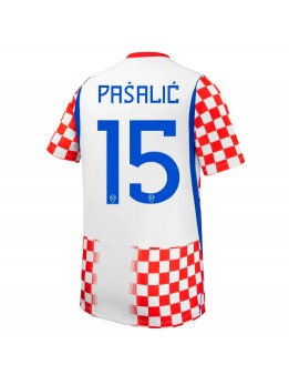Kroatien Mario Pasalic #15 Replika Hemmakläder VM 2026 Kortärmad